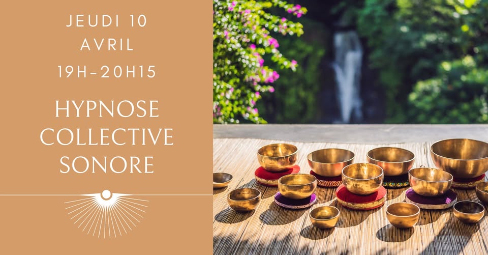 Collective hypnosis with singing bowls