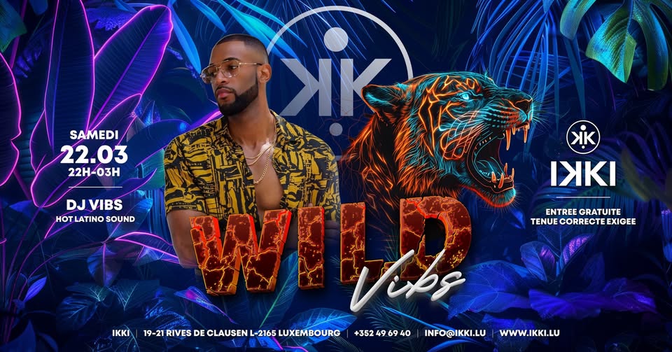 Wild Vibs - Hot Latino Sound - DJ Vibs - Ikki Luxembourg