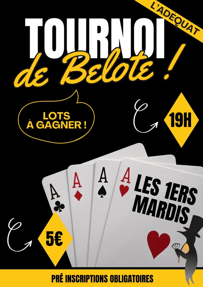 Tournoi de Belote