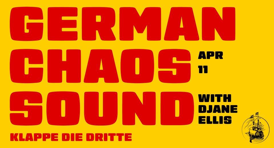 GERMAN CHAOS SOUND - Klappe die Dritte - avec DJane Ellis