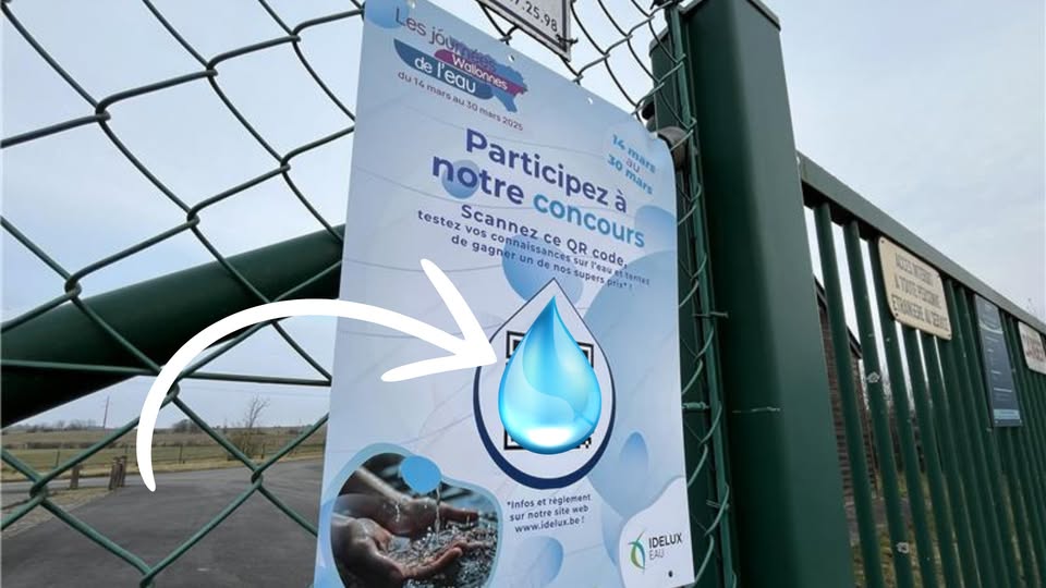 Du 14 au 30 mars, grand concours au départ des stations d'épuration d'IDELUX Eau !
