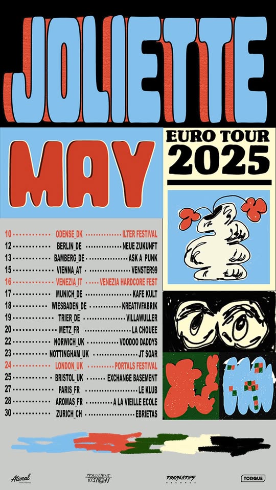 Joliette (Post-HC/screamo - Mexico) + Fear of Tomorrow (Post HC/Screamo - Metz)