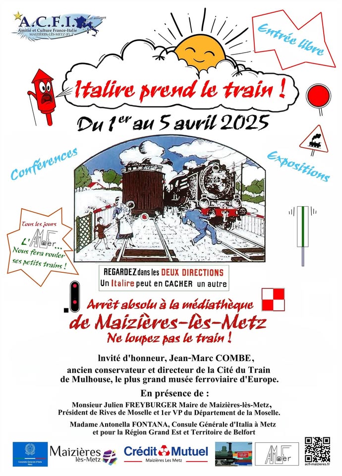Italire Takes the Train!