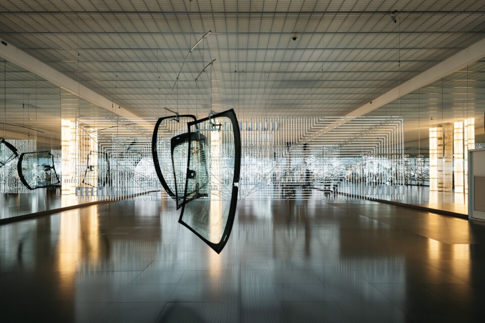 Cerith Wyn Evans, Neon after Stella by Zoe Stillpass