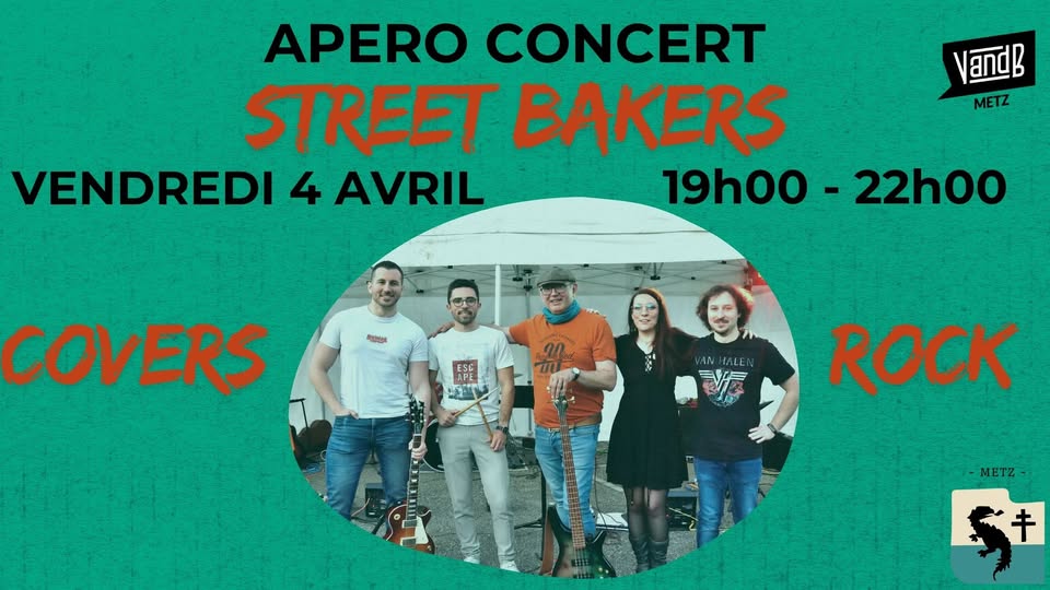 Apéro Concert Street Bakers (Covers Rock)