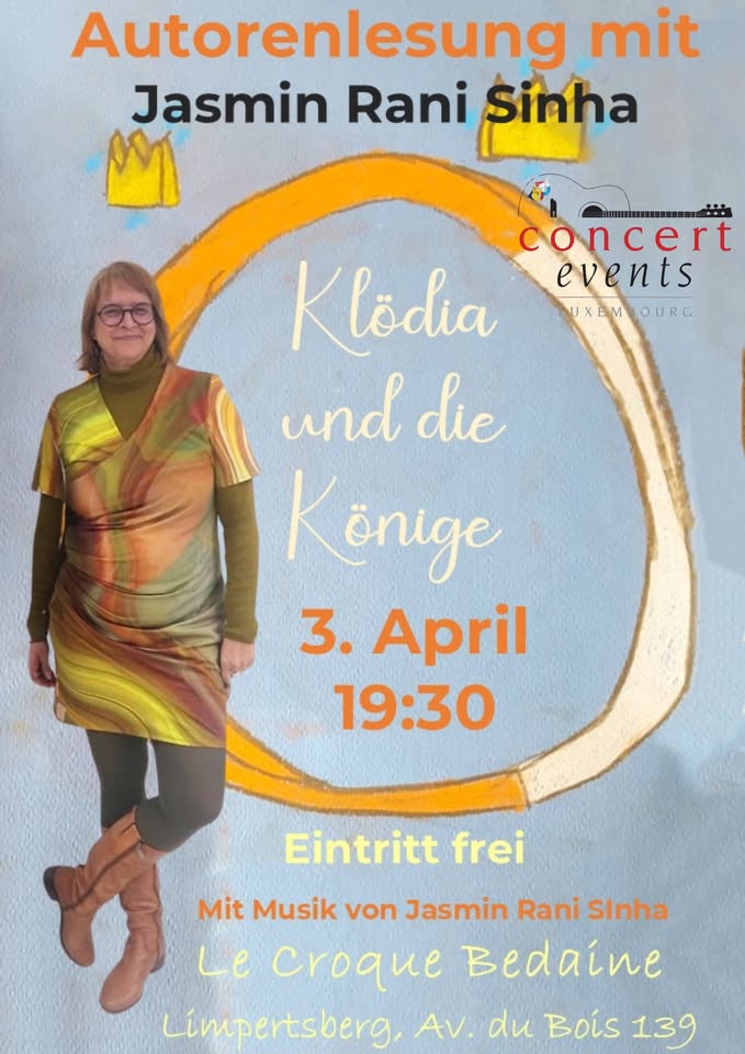 Author Reading with Jasmin Rani Sinha - Klödia and the Kings