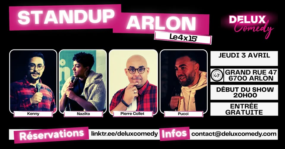 Stand-up comédie à Arlon