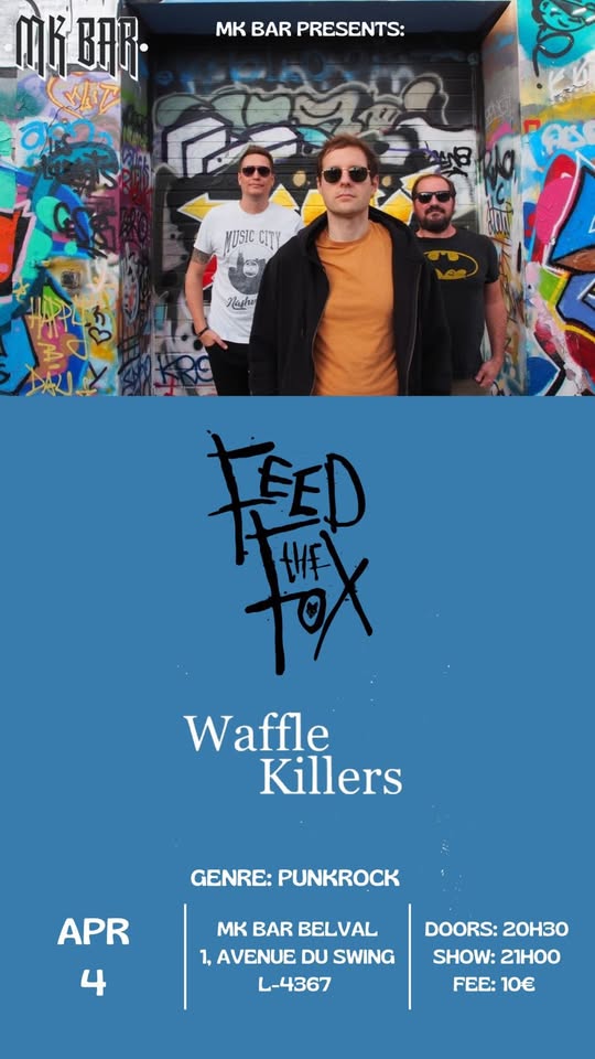 Feed The Fox & Waffle Killers - Spectacle de musique en direct