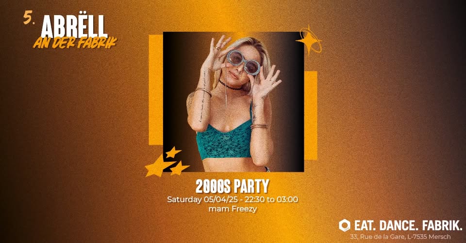 Soirée années 2000 avec Mam Freezy