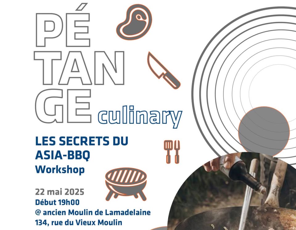 Pétange Culinary: The Secrets of Asia-BBQ – Workshop