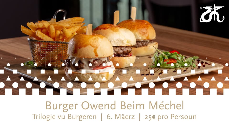 Burger Evening at Méchel
