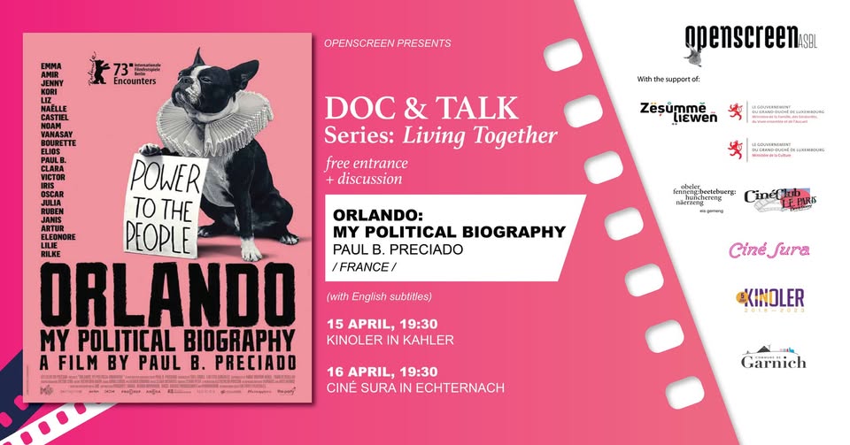 Doc & Talk | Orlando: My Political Biography @ Ciné Sura
