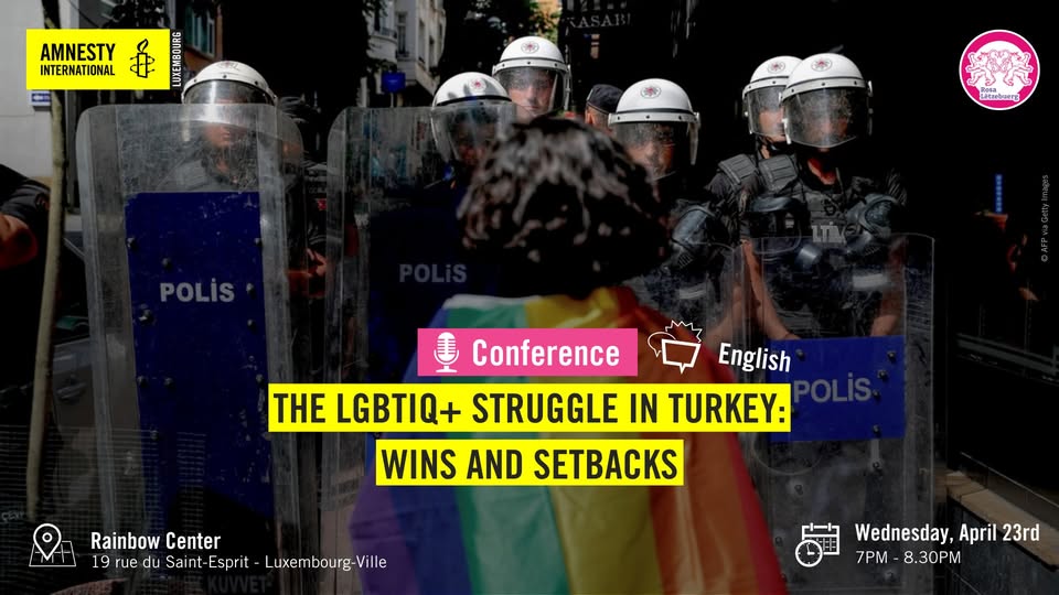 Conference: The LGBTIQ+ Struggle in Turkey: Wins and Setbacks
