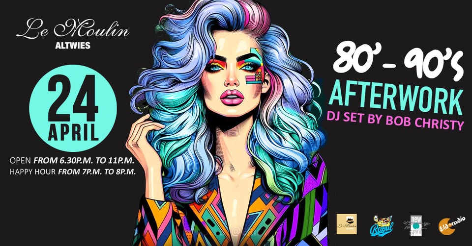 The New Afterwork | Chill in da Mill | Back to the 80s & 90s