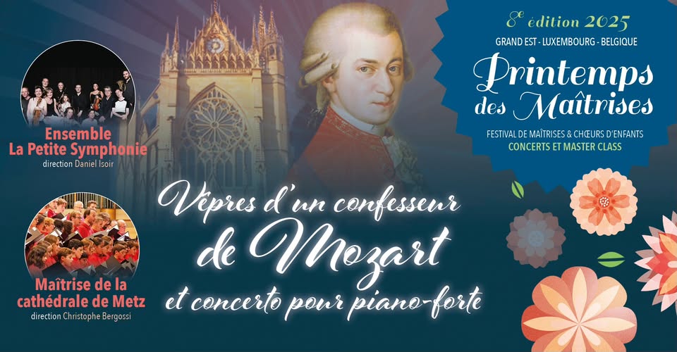 Vespers of a Confessor and Piano-forte Concerto by Mozart