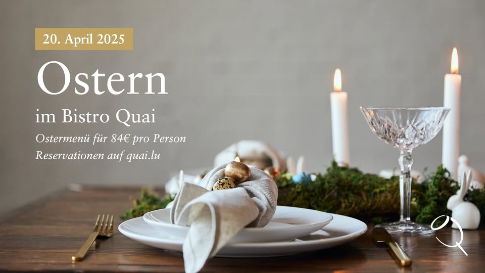 Easter Day at Bistro Quai