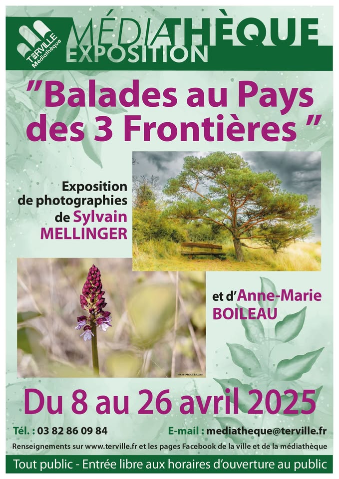 Exposition de photographies : « Balades au Pays des 3 Frontières »