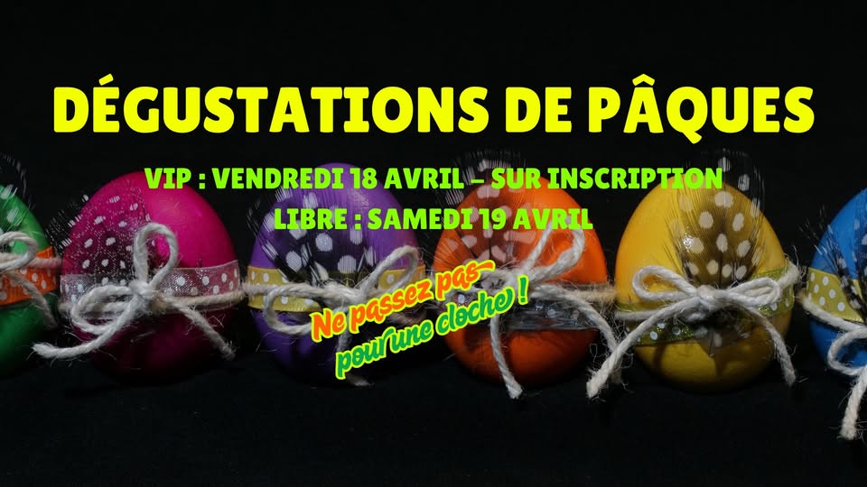 Easter Tastings