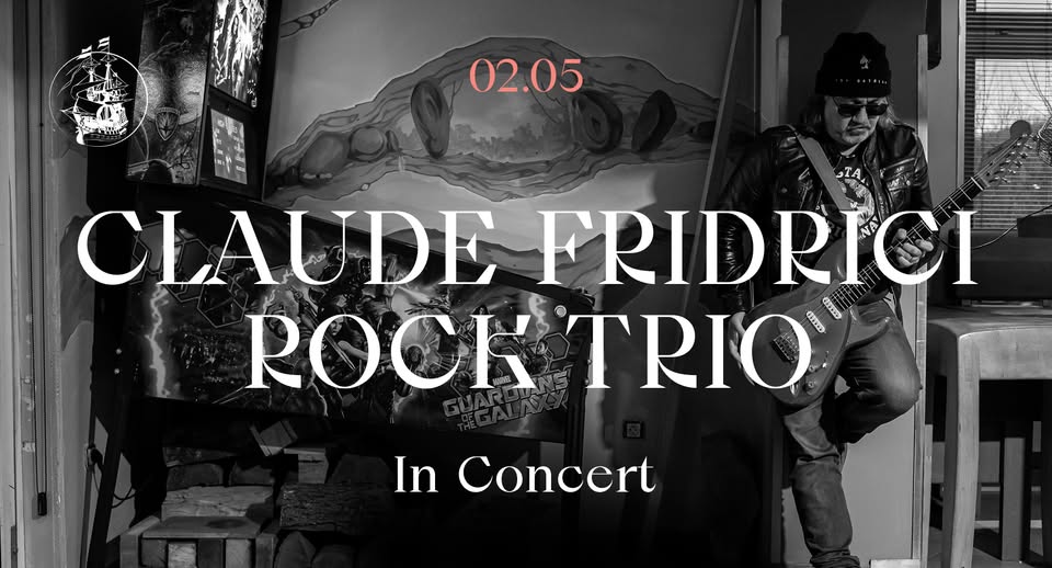 Claude Fridrici Rock Trio - In Concert