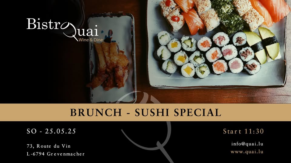 Brunch at Quai - Sushi Special