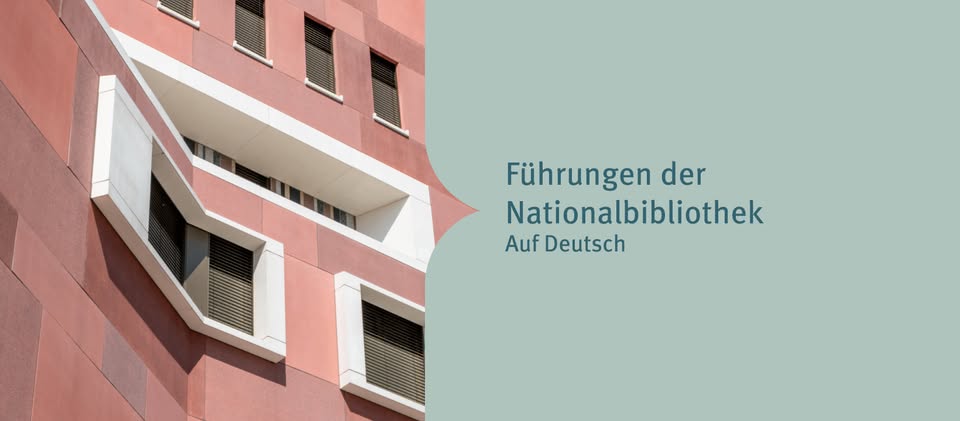 Visite guidée de la Bibliothèque nationale - En allemand