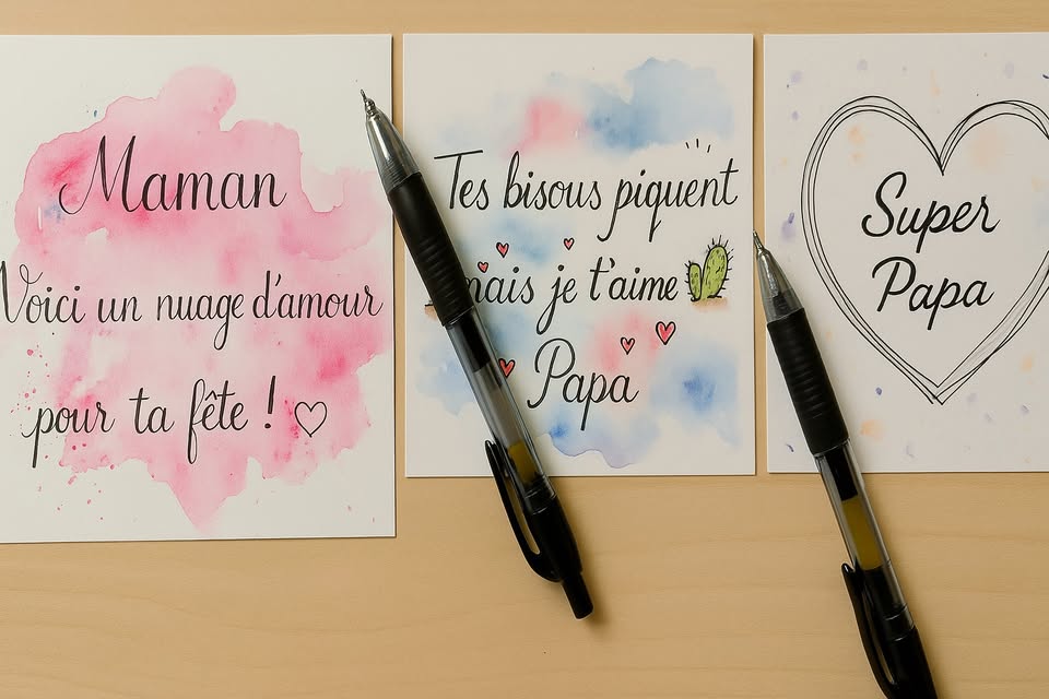 Atelier découverte de la calligraphie – Spécial Fête des Mères & Fête des Pères