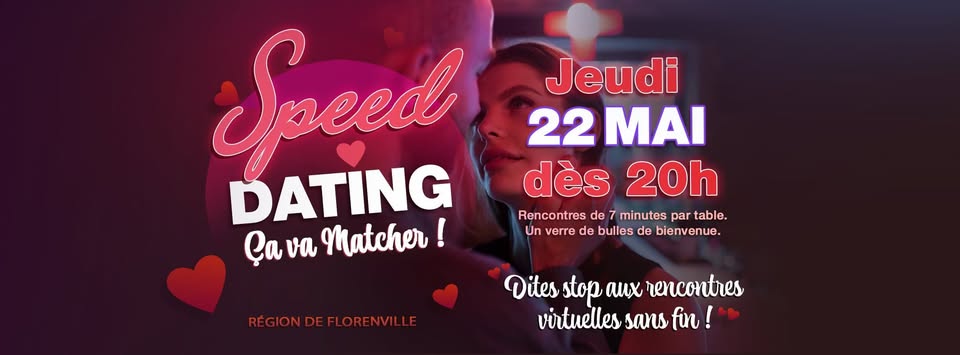 Speed Dating, dites stop aux rencontres virtuelles 40 ans et +