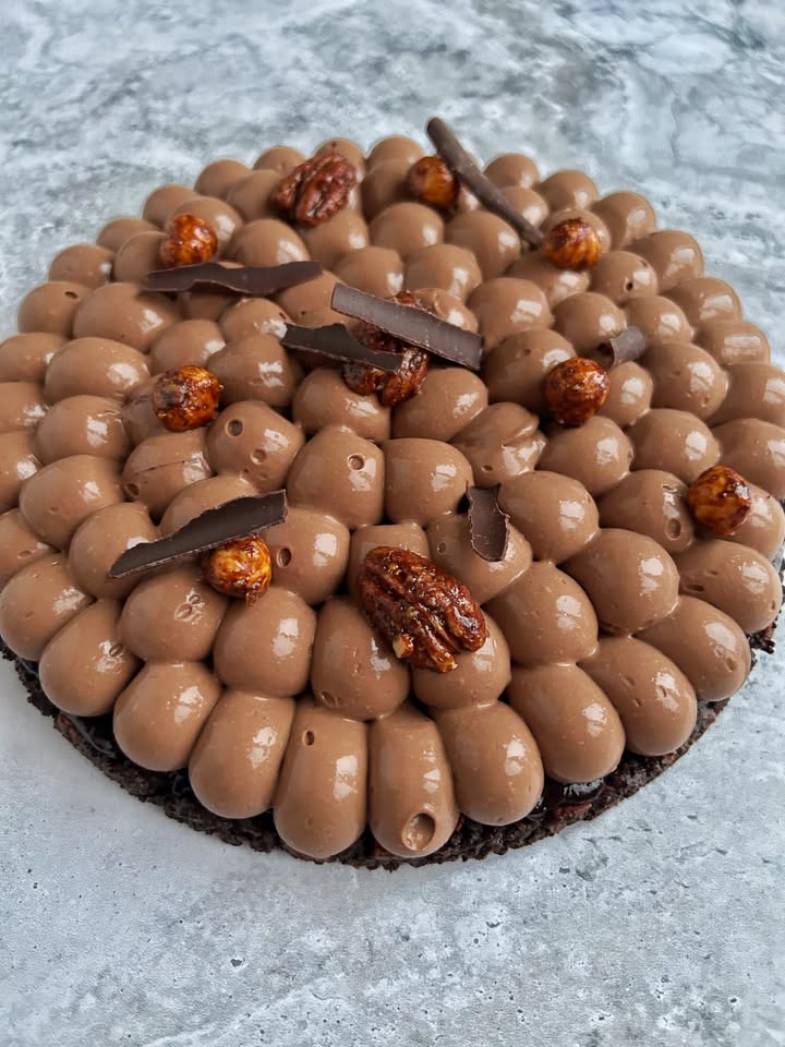 Tarte choco cassis