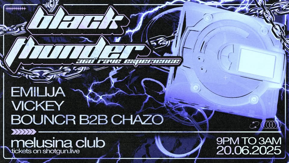 Black Thunder avec Emilija, Vickey, Bouncr et Chazo