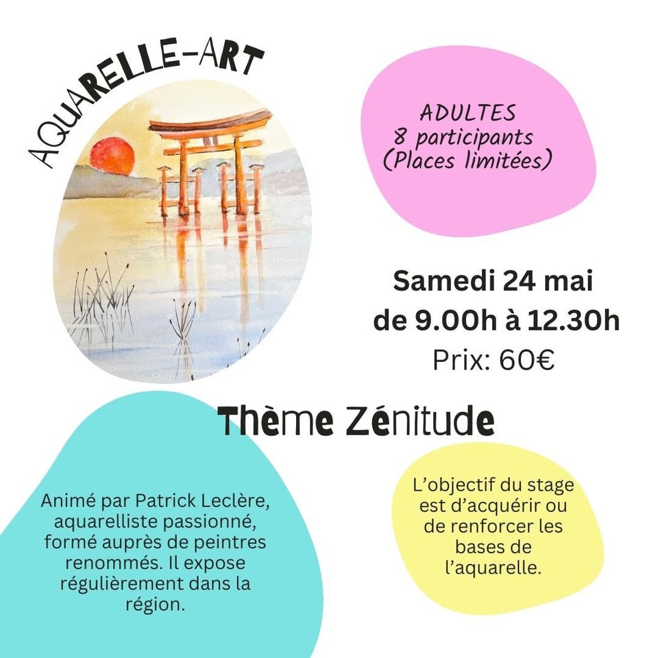 Watercolor Workshop - Zen Theme