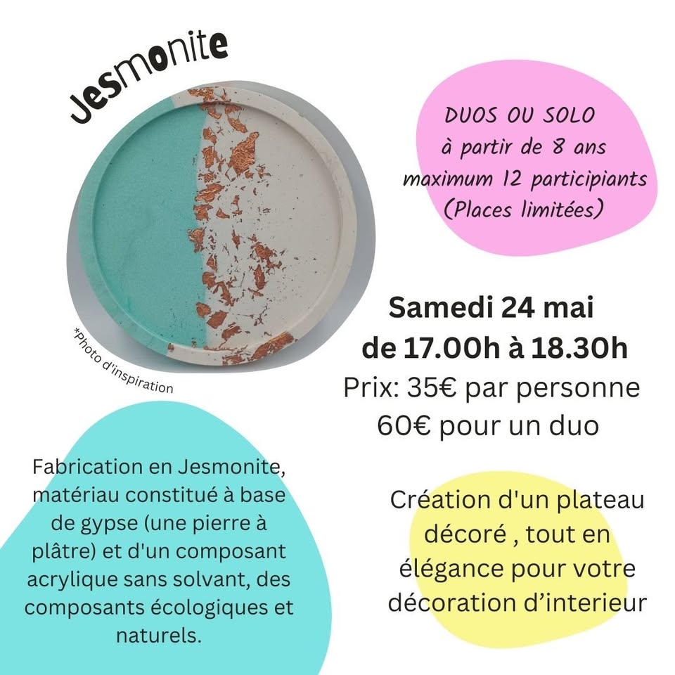 Jesmonite - Discovery Workshop
