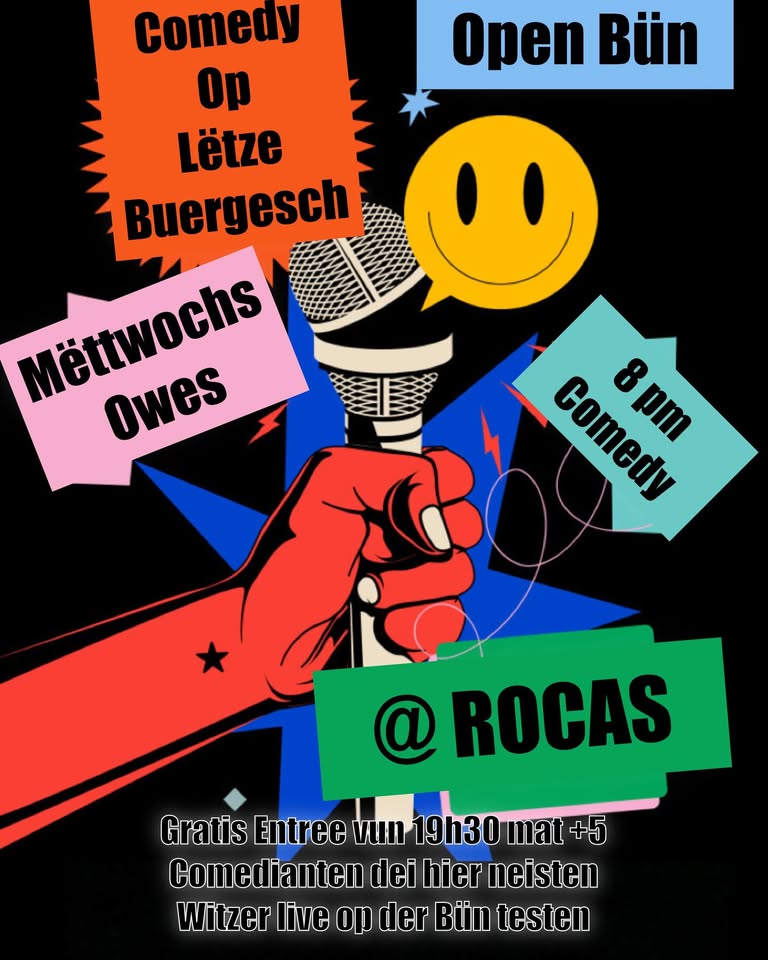 Luxembourgish Comedy / Open Stage