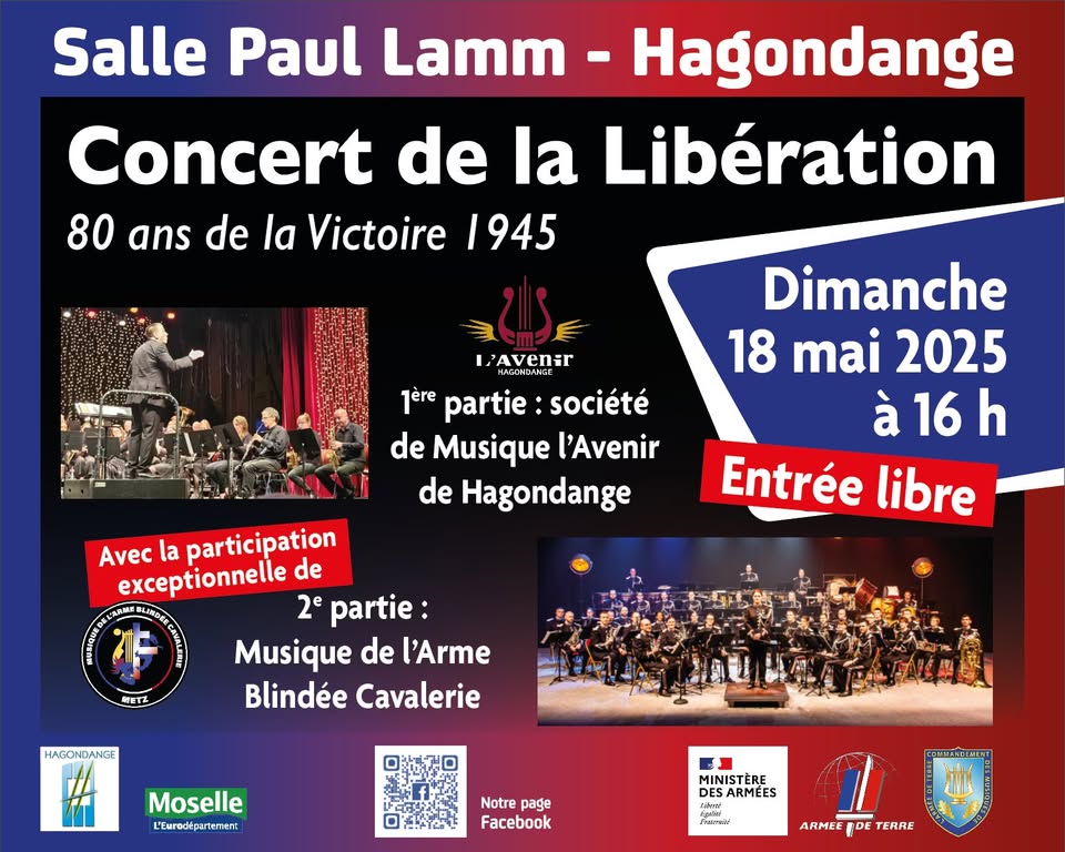 Concert de la Libération de Hagondange - 80 ans de la Victoire 1945