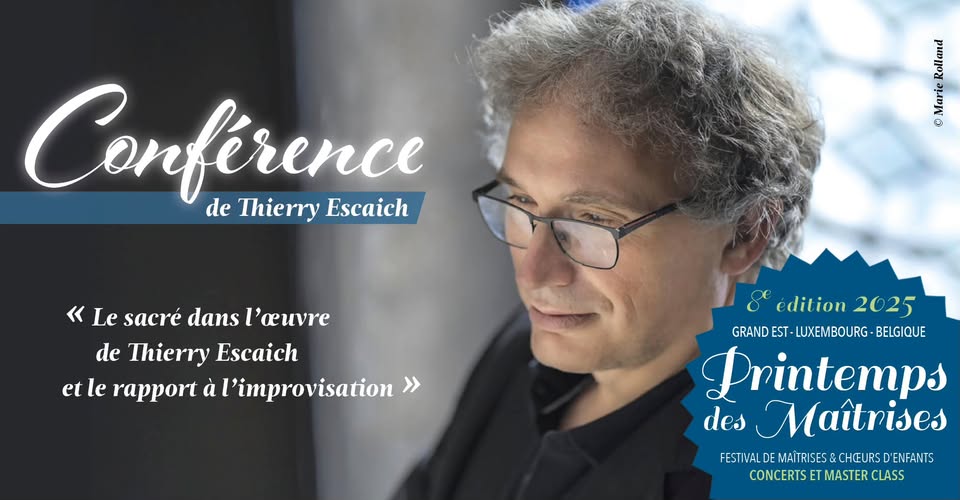 Conference by Thierry Escaich