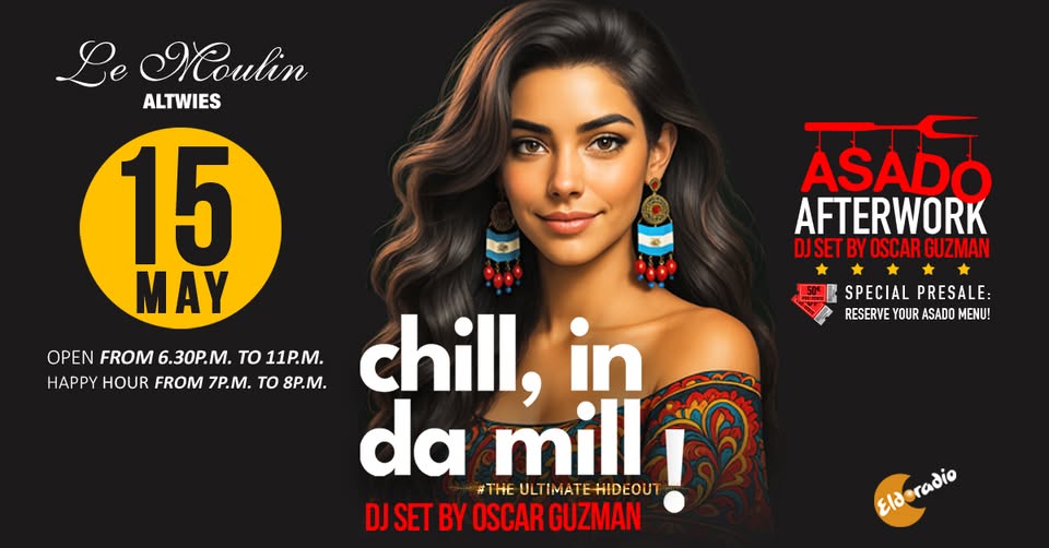 Afterwork Chill in da Mill - Asado