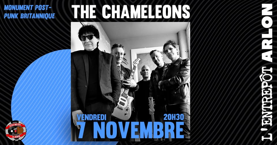 The Chameleons à L'Entrepôt, Arlon