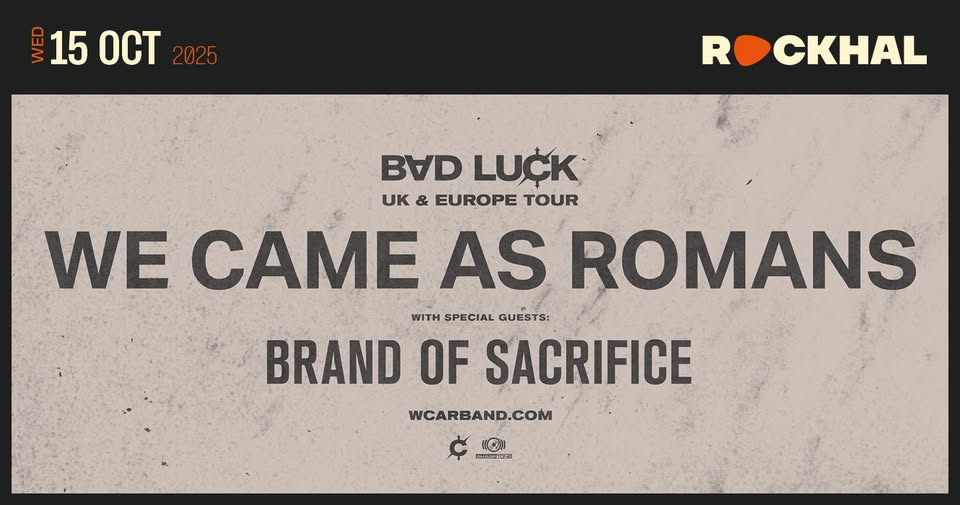 We Came As Romans at Rockhal, Luxembourg