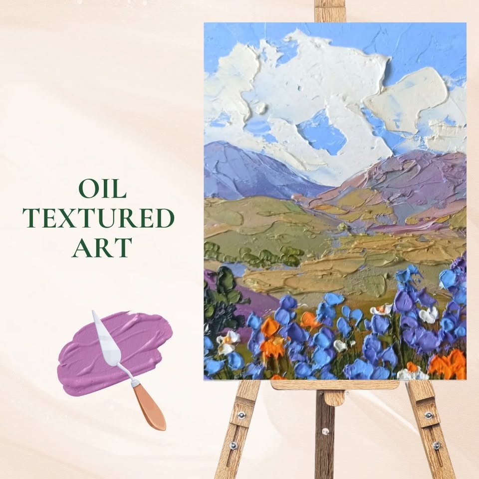 Oil Textured Art