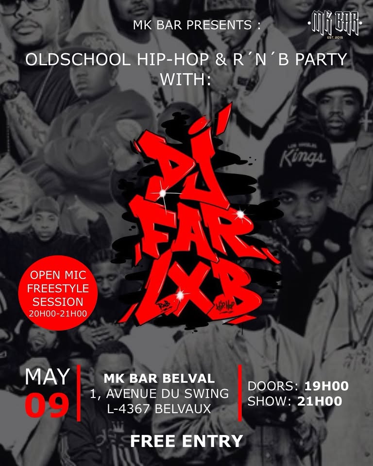 Oldschool Hip-Hop & R'n'B Party with Dj Far