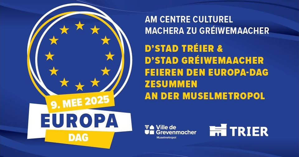 Journée de l'Europe à Gréiwemaacher