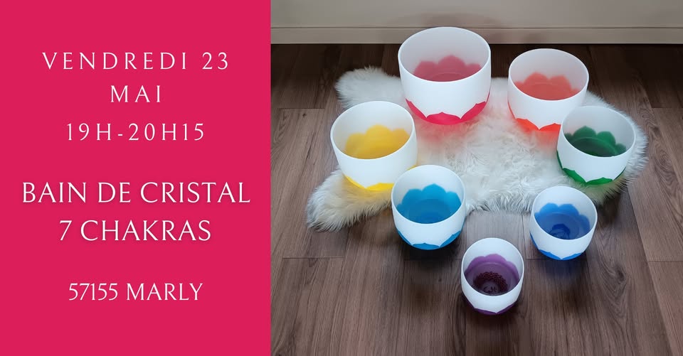 Bain de cristal 7 Chakras