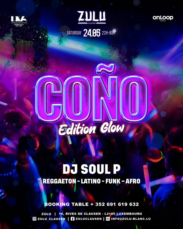 Coño Glow Party - Zulu Clausen