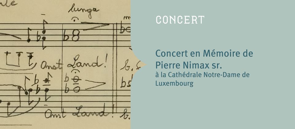 Concert in Memory of Pierre Nimax sr.