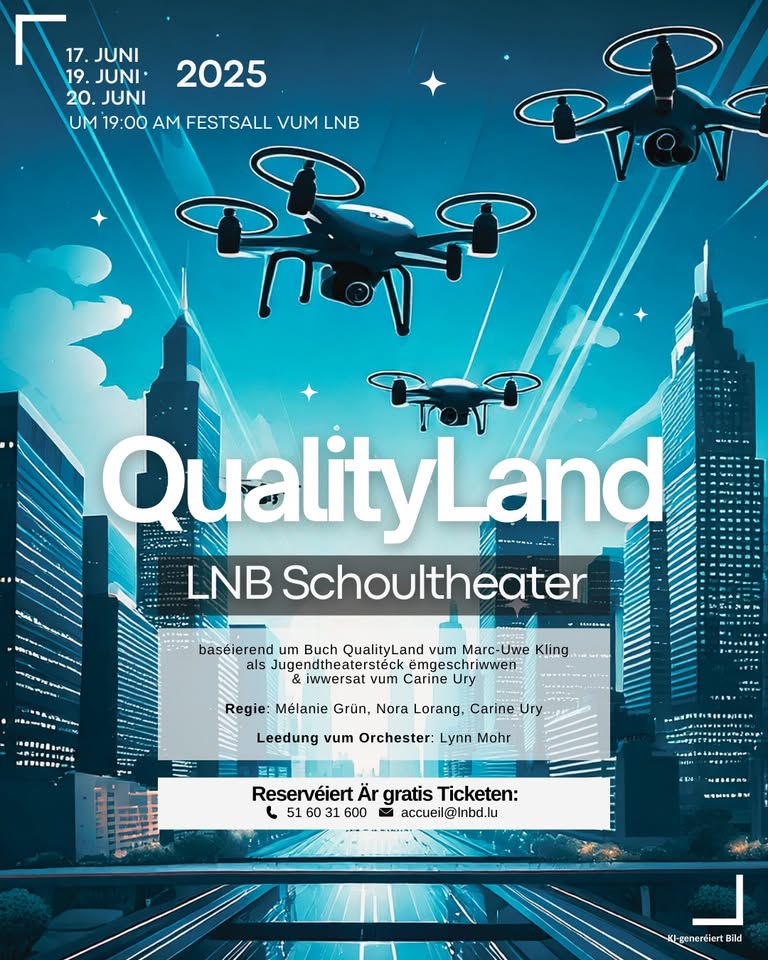 Pièce de théâtre QualityLand