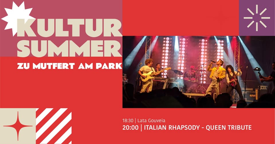 Kultursummer | Concert: THE QUEEN TRIBUTE – ITALIAN RHAPSODY
