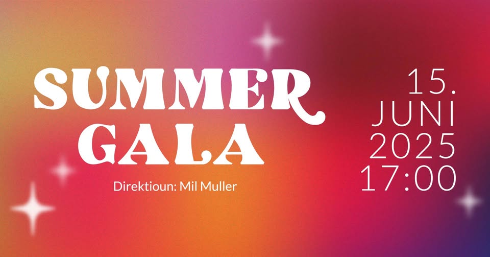 Gala d'été de la Musique de Greiweldeng au CEP d'Or