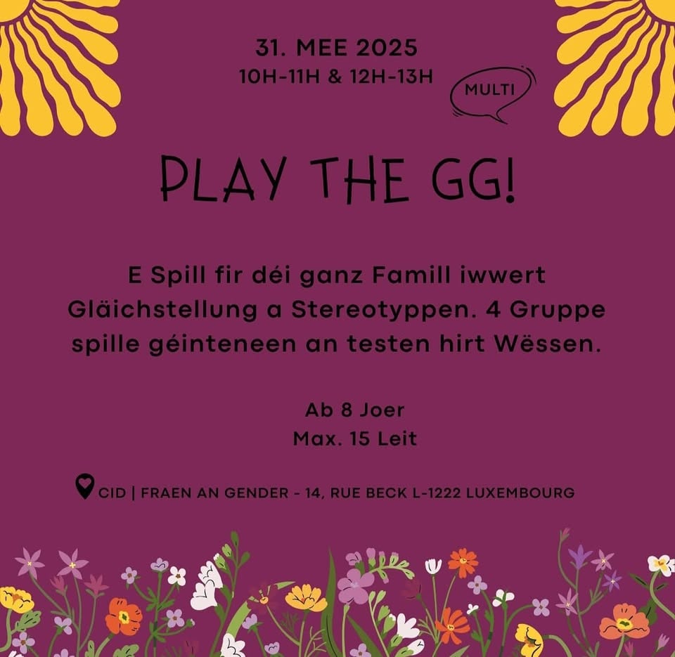 Jouez au GG !