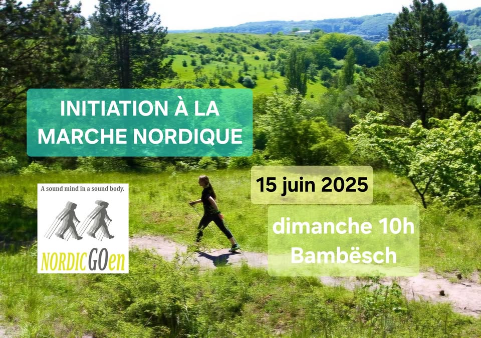 Initiation à la marche nordique