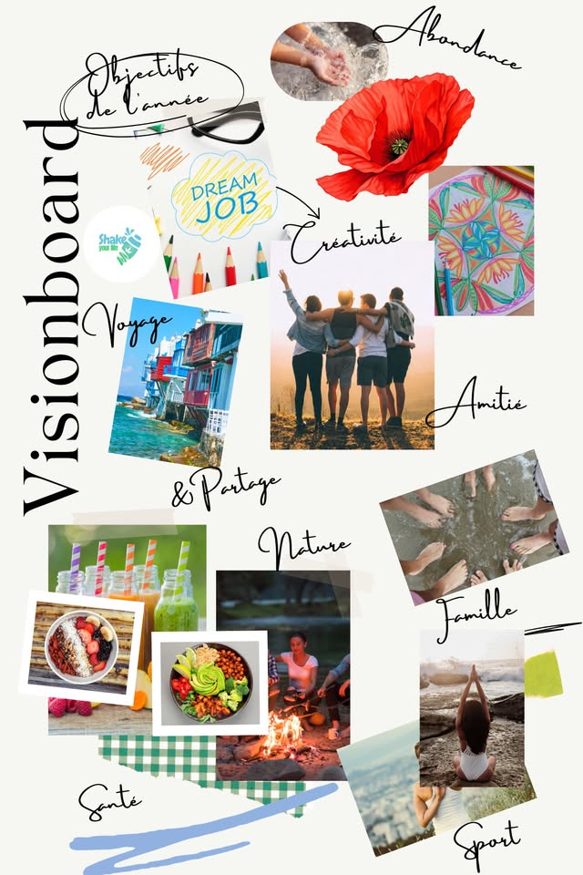 Atelier Vision Board – Crée la vie qui t’inspire !