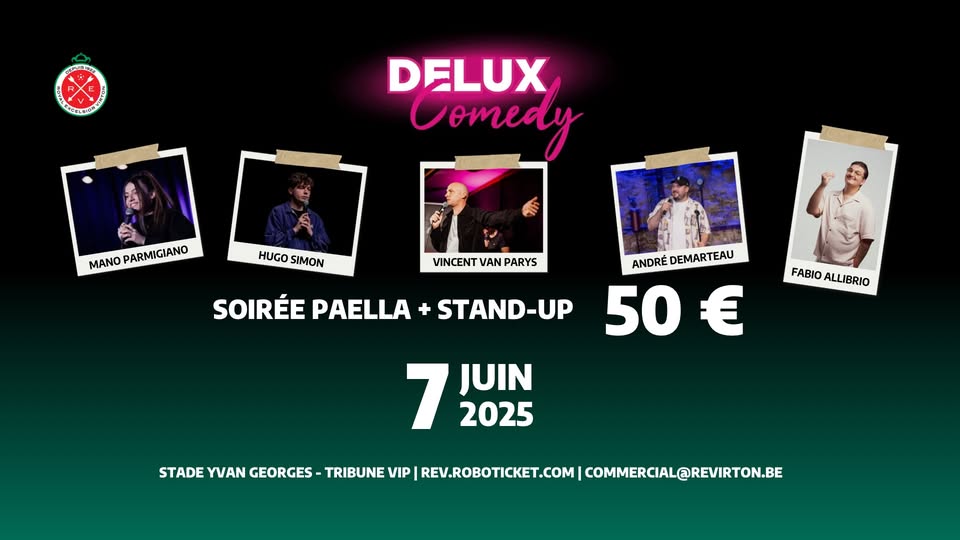 Stand-up night by DELUX Comedy!